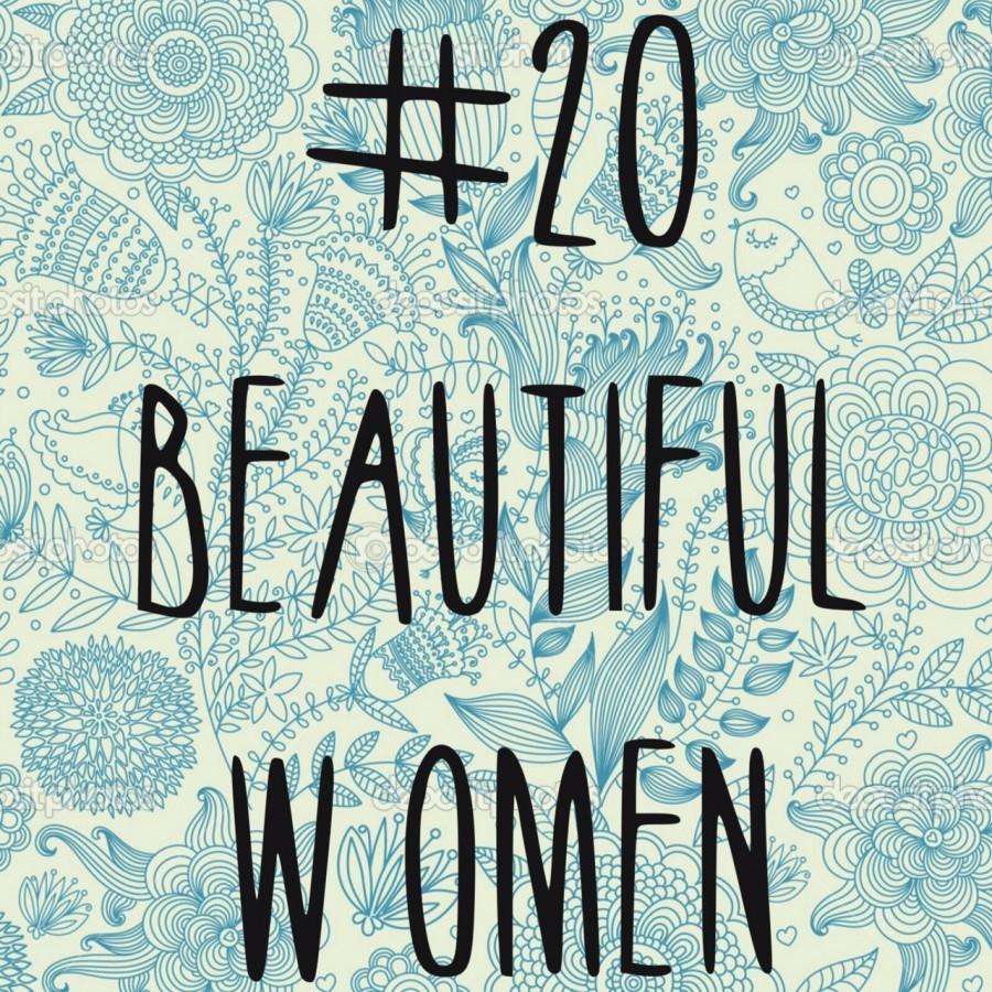 20 Beautiful Women Challenge