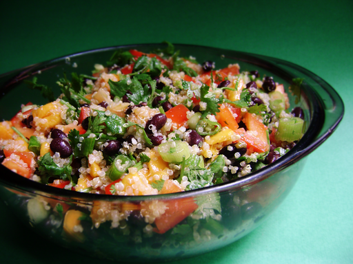 Try to mix quinoa in with your salad.