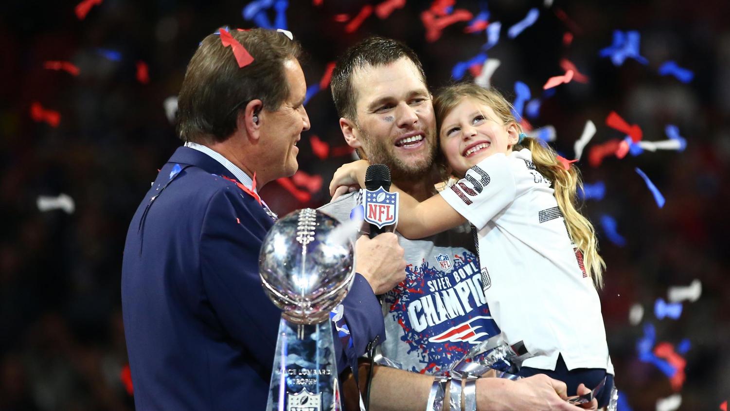 The Patriots Celebrate Their 6th Super Bowl Ring!