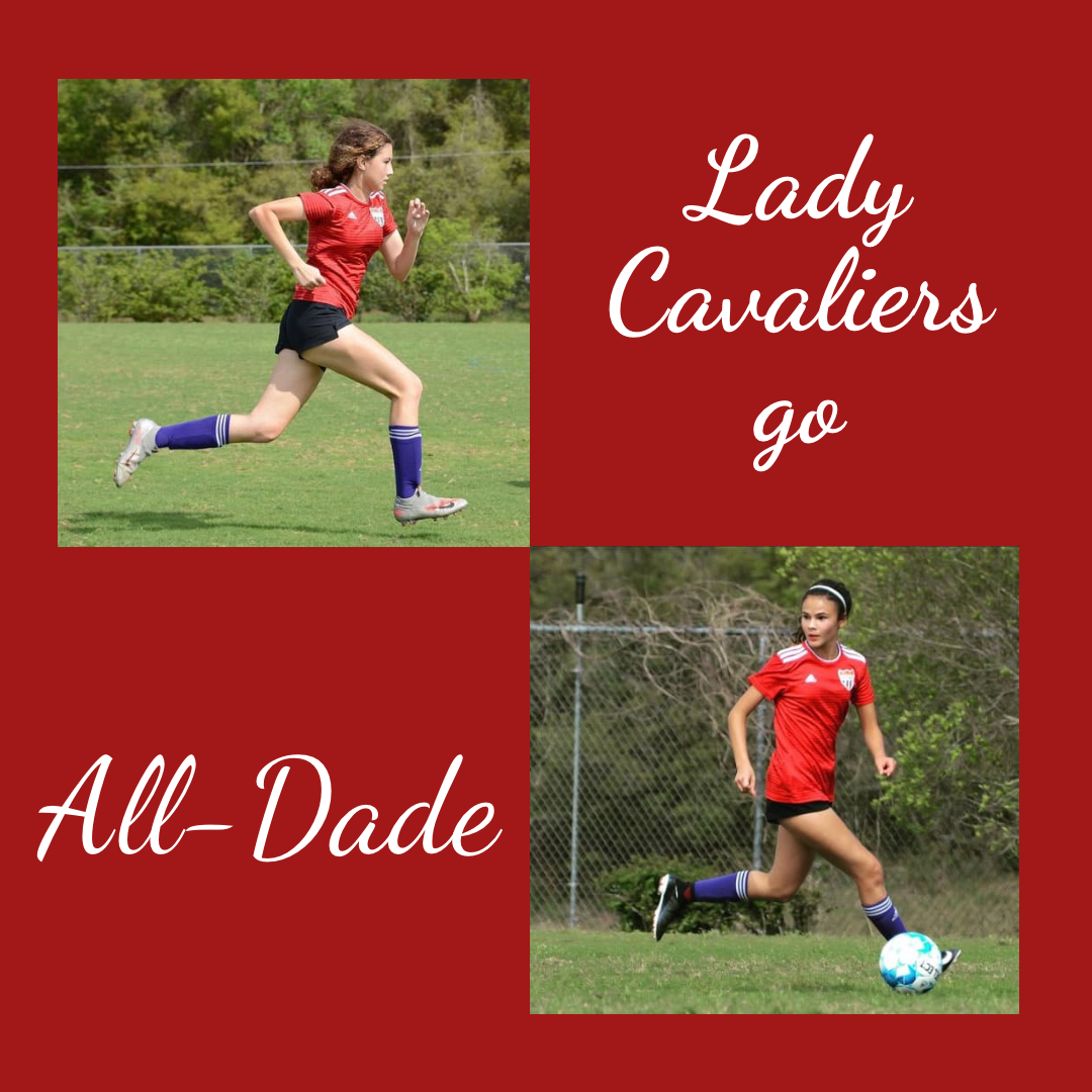 Gables Girls Make AllDade Soccer Team CavsConnect