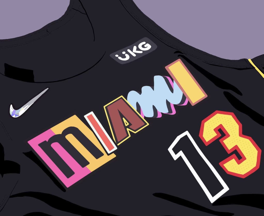 Miami Heat Reveals Fire New 'Miami Vice' Uniforms