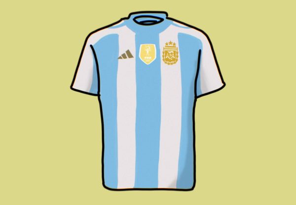 The Argentinian's rocked their "la Albiceleste" jersey to take home the cup at the Copa America final game. 