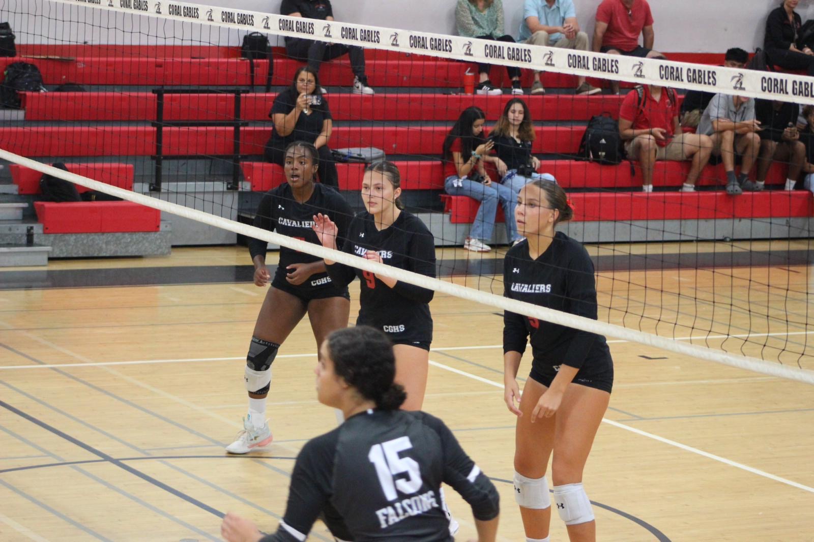 Gables Serve Their Way to Victory Against Ferguson