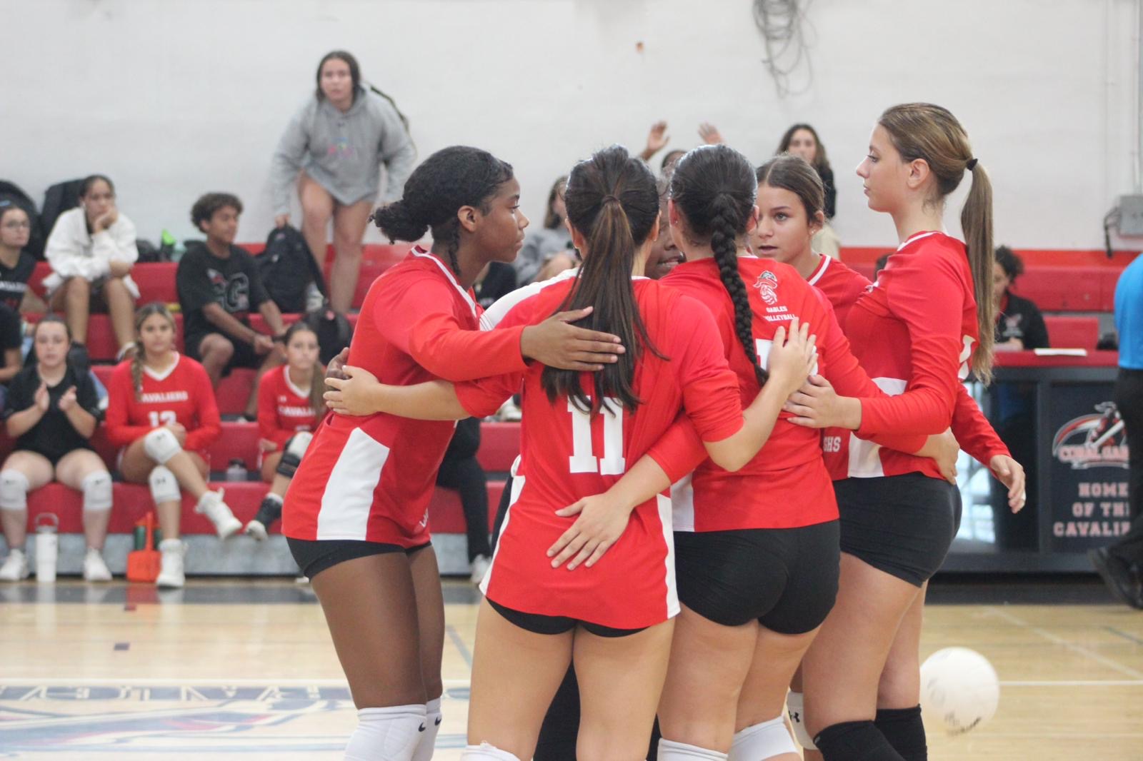 Gables Serve Their Way to Victory Against Ferguson