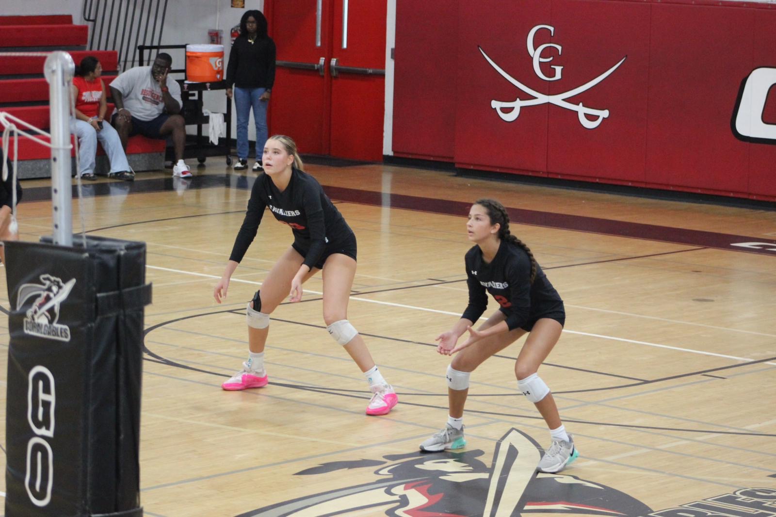 Gables Serve Their Way to Victory Against Ferguson