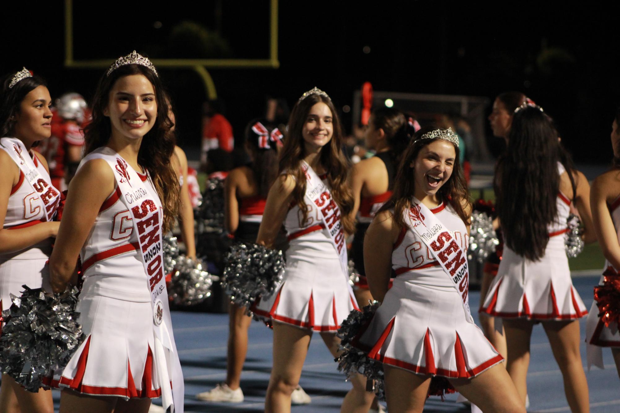 Gables Football Players and Cheerleaders Close the Season With a Win