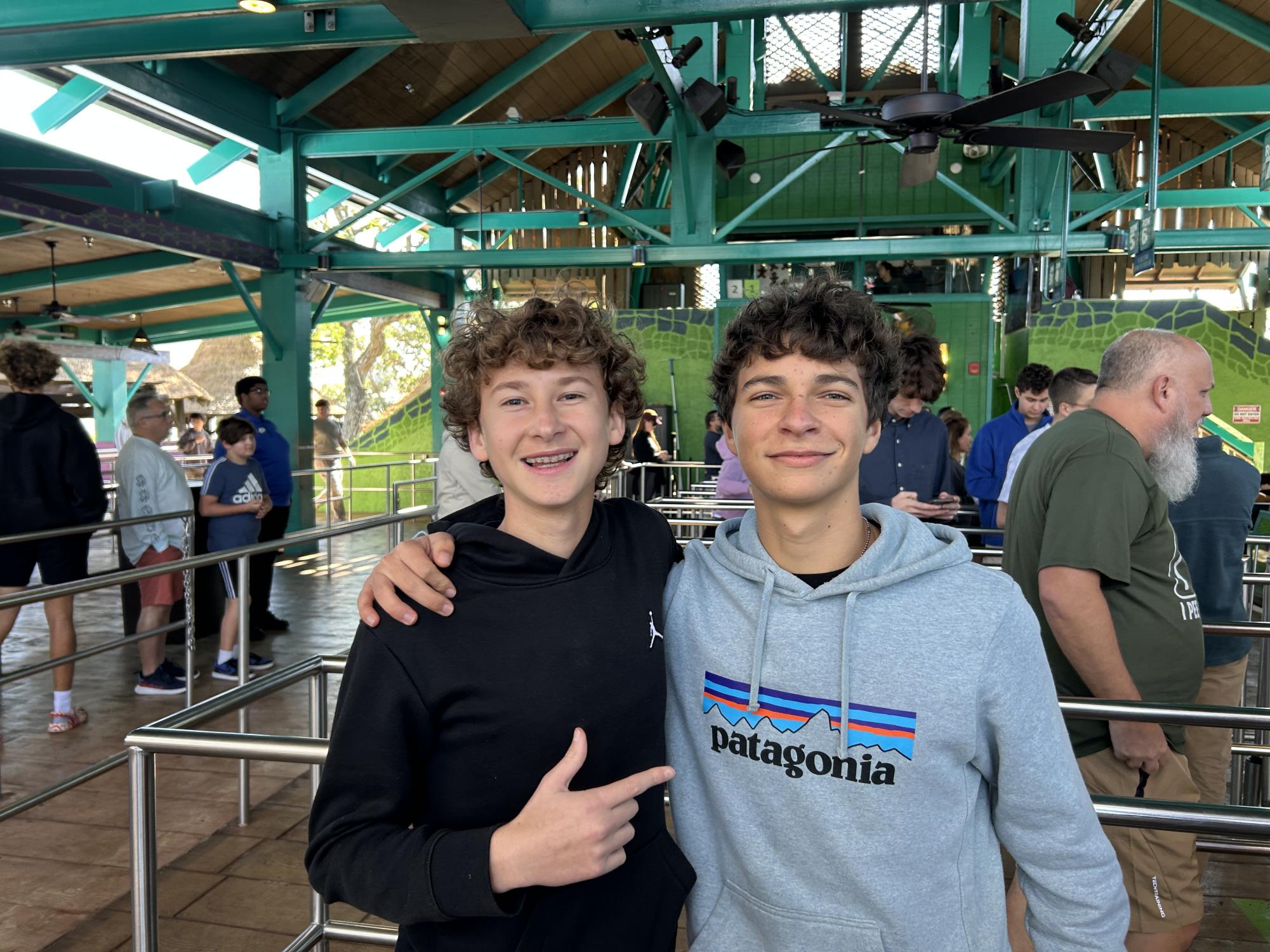 Juniors Experience the Adrenaline of Busch Gardens